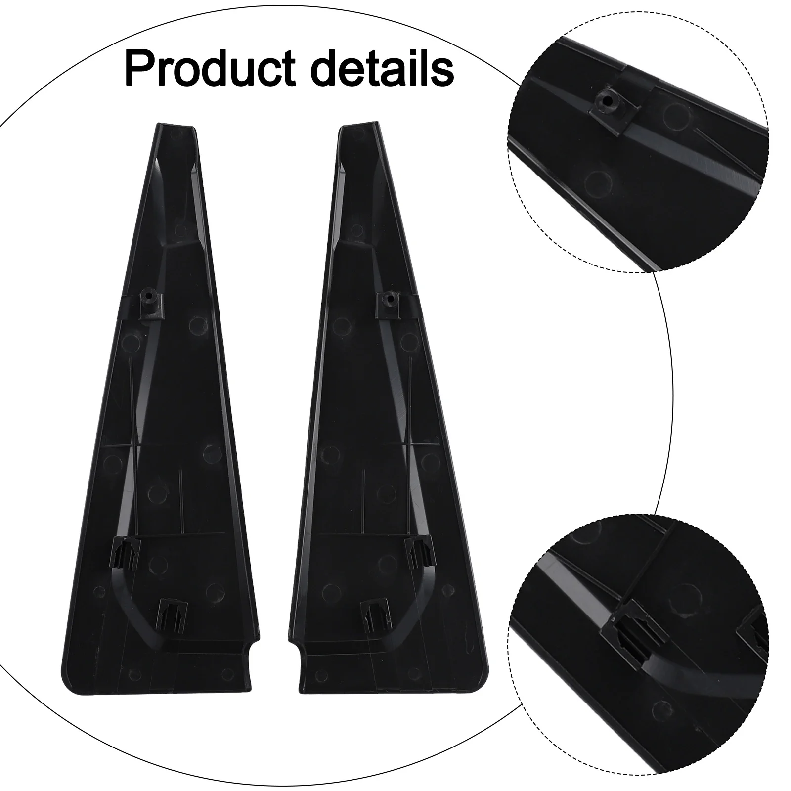 Car Rear Window Cover Car Front Window Cover 2pcs Car Triangular Window Cover For Chevrolet Aveo 2004-2011