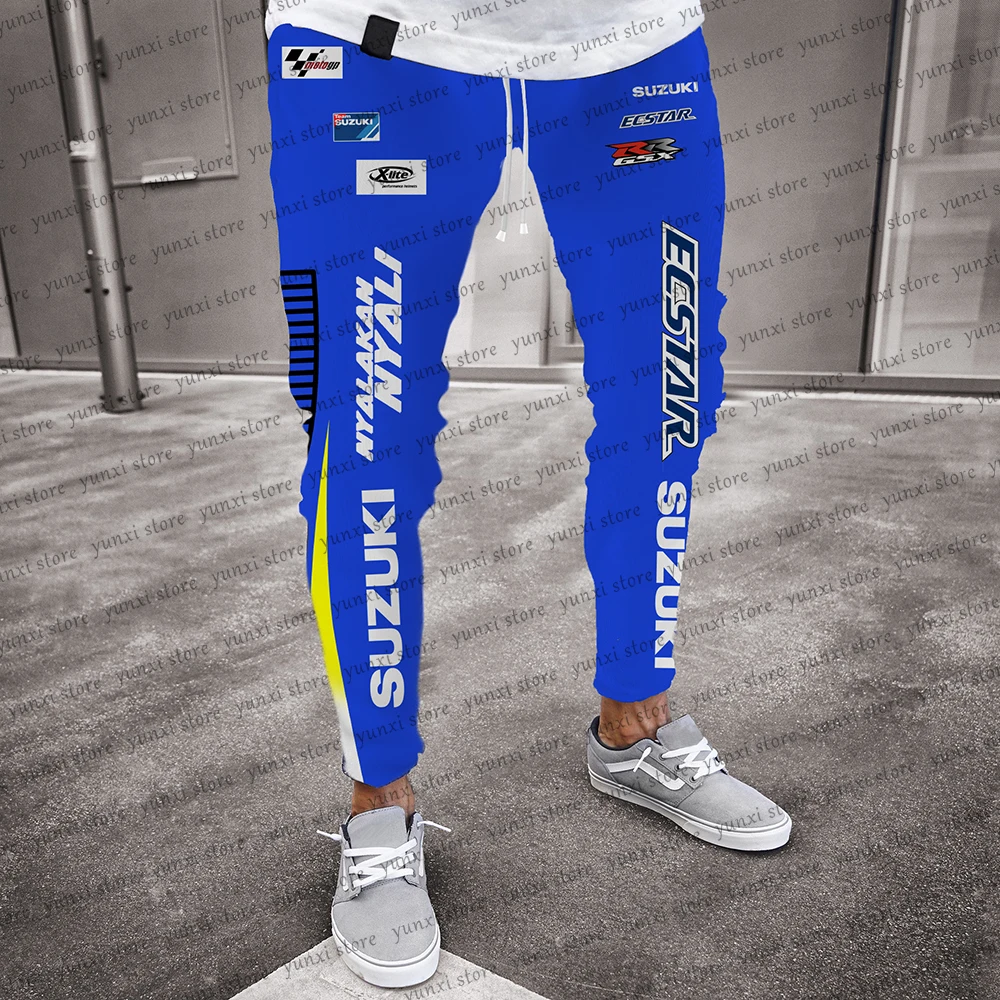 Fashion New Men Pants Casual Sportswear MOTO GP Motorcycle Racing