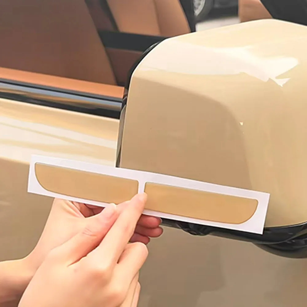 체리 ICAR V27 2026 2027 실리콘 백미러 충돌 방지 보호대 에폭시 스크래치 방지 스티커 자동차 액세서리