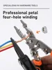 Multifunctional wire stripper Crimper Cable Cutter Adjustable Automatic Wire Stripper Multifunctional Stripping Crimping Pliers 2
