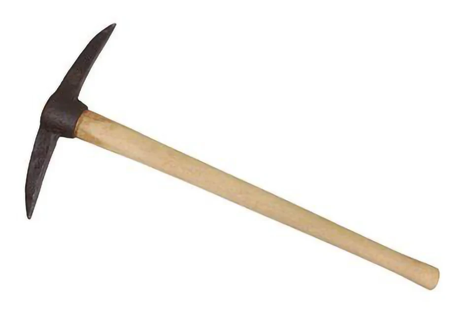 Hot Selling Outdoor Tools Heavy Duty Gardener Wood Handle Spade Gardening Camping Farming Pick Axe