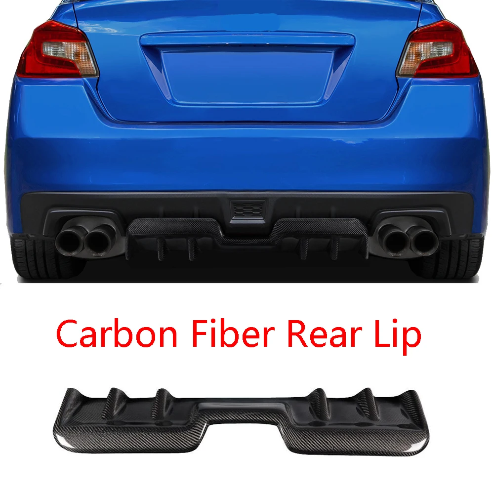 

For Subaru WRX-STI 2015-2021 Years Carbon Fiber Rear Lip Car Bodykit Modification