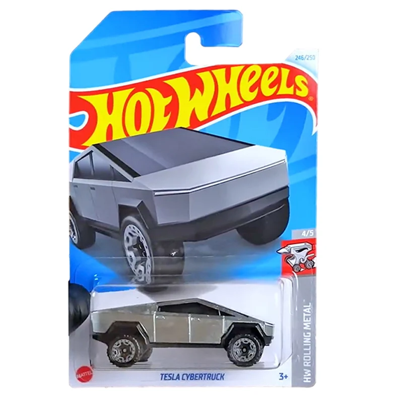 Hot Wheels 2024Q Shelby Cobra Bugatti Bolide Porsche Bumblebee Ford Mustang Dark Tesla Cybertruck 1/64 Diecast Model Toy C4982 4