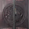 Modern Style Carved Cast Aluminum Explosion Proof Armored Security Doors 2