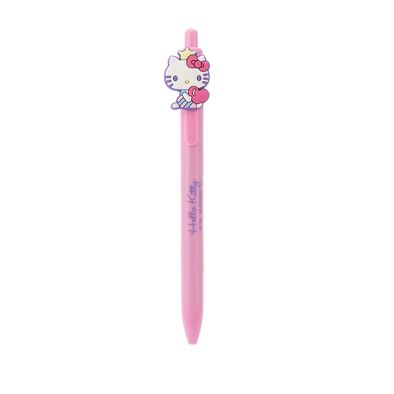 2x Great Hello Kitty Pens Cute Pink Cap Ball Point Roller Ball Gift Sanrio  Rare