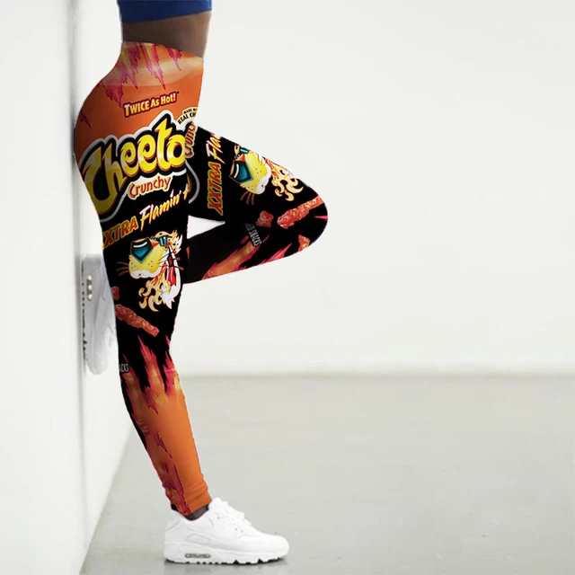 Sport Leggings Women 3D Snacks Printed Tights Yoga Pants Gym Clothing Femme Seamless Leggings for Female Leginsy Damskie Push Up 10