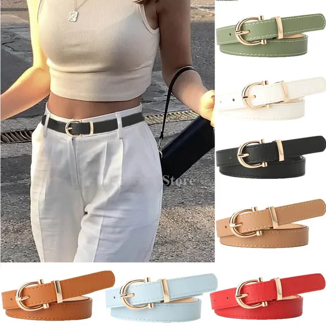 [알리익스프레스] 세련된 아름다움을 위한 필수: 여성용 럭셔리 PU 가죽 벨트