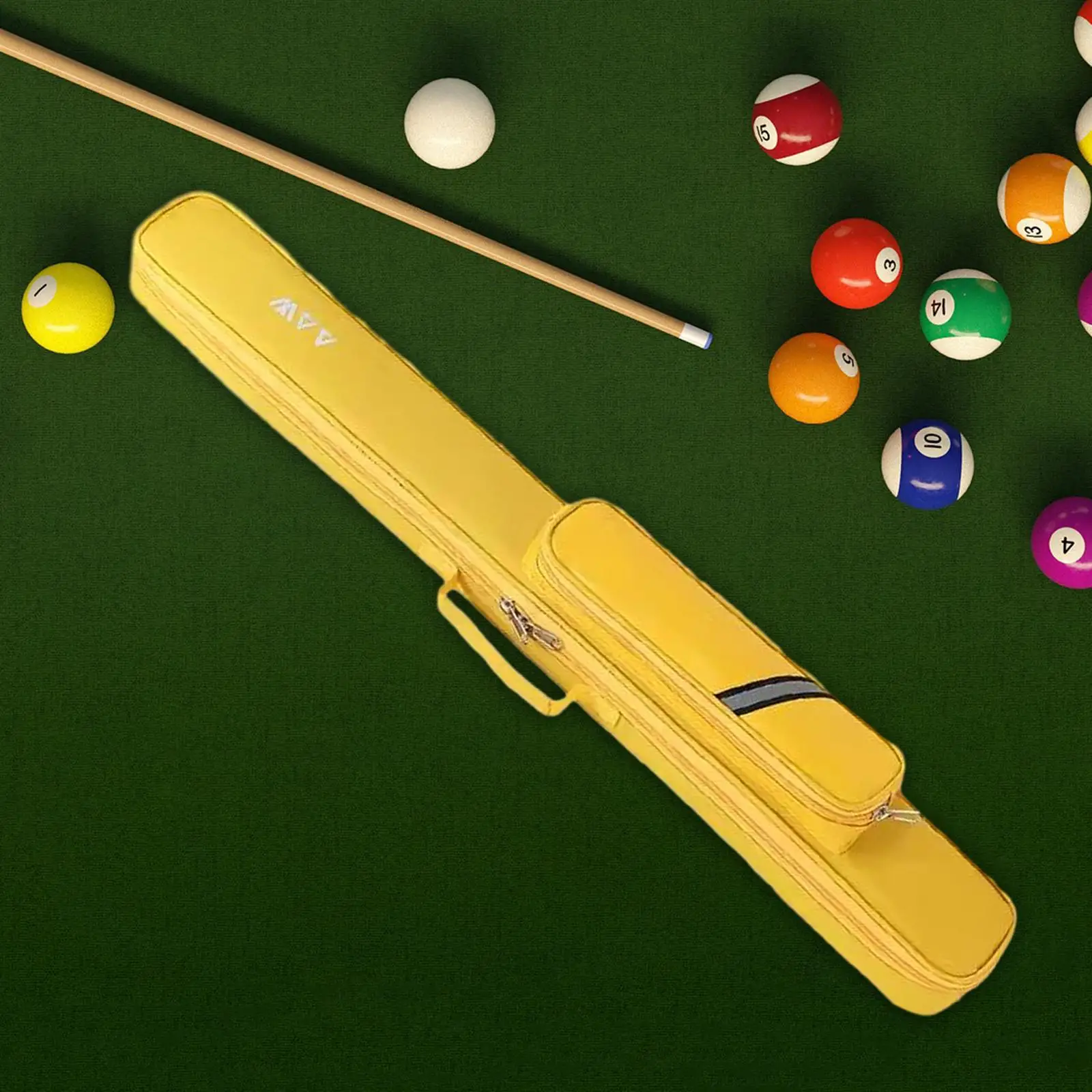 Pool Cue Stick Bag Storage Pouch Carrier Carry Bag with Zipper for Travel Outdoor 1/2 Snooker Billiard Stick Rod Snooker Club