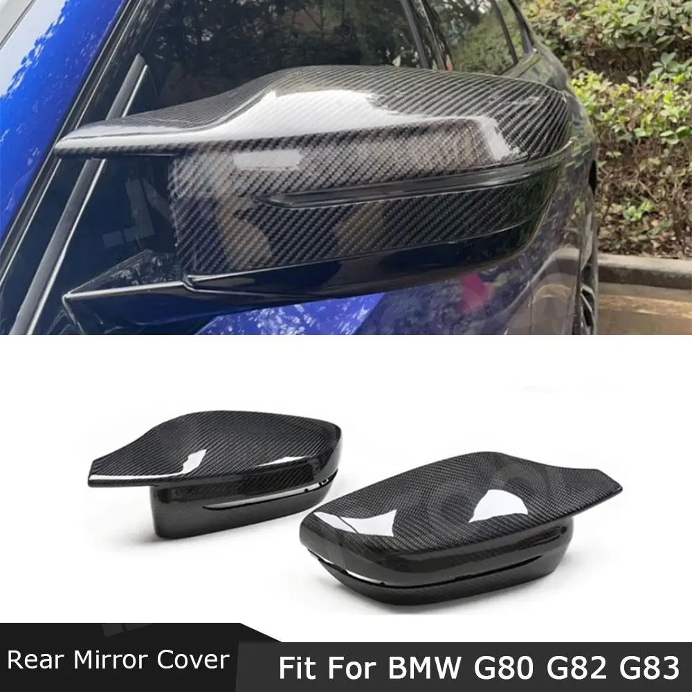 

Rear View Mirror Cover For BMW M3 G80 M4 G82 G83 2021+ Car Sideview Replacement Rearview Cap Case