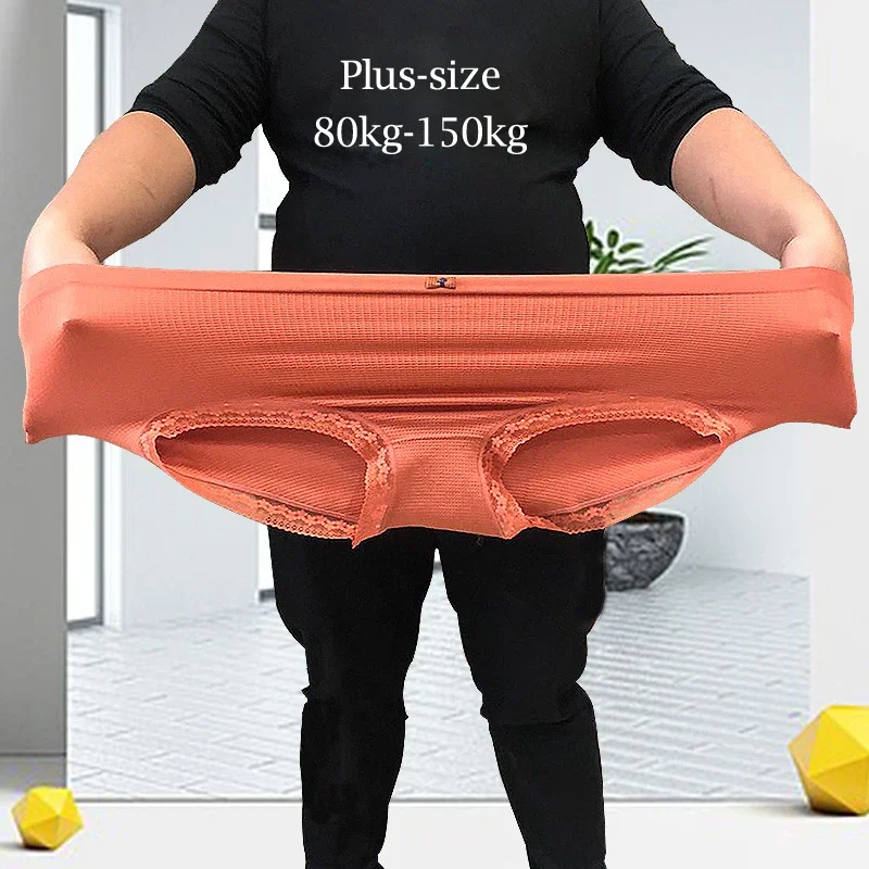 

Women's underwear Plus-size 80-150kg High elastic Antibacterial Obesity is special briefs lingerie breathable ladies underpants