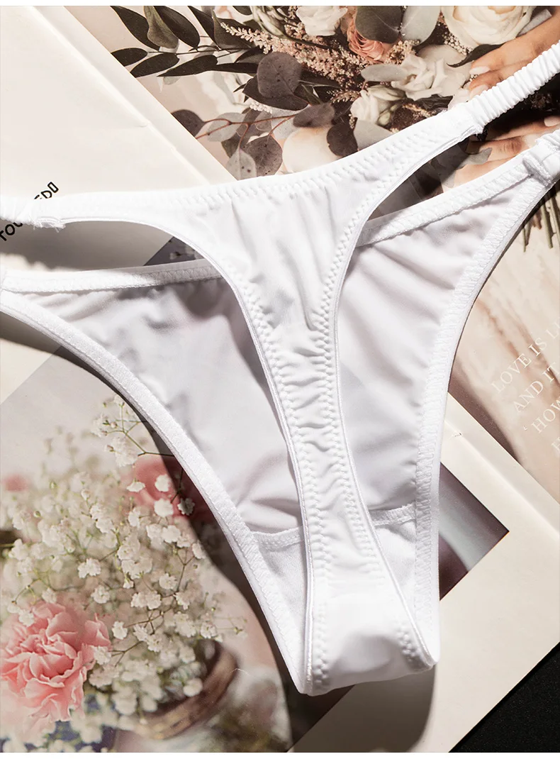 Frauen Höschen Sexy G String Tanga Eis Seide Nahtlose Unterwäsche Leopard T Zurück Mädchen Briefs Leopard Unterhose Plus Größe S-XL – Detail 27