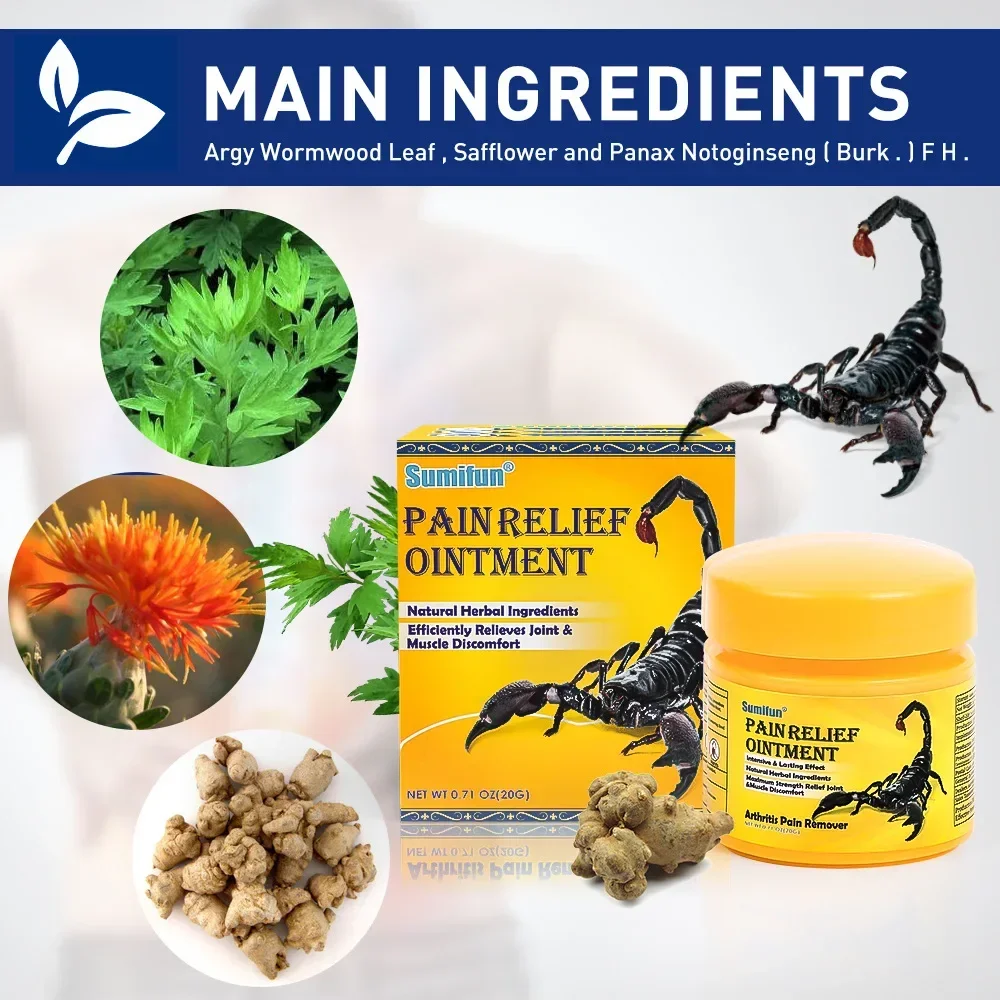 Scorpion Joint Care Cream Ache Relief for Arthralgia Patients