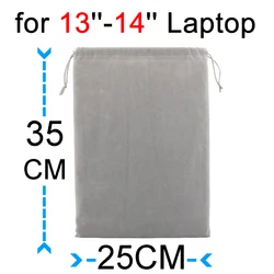 Elegant Gray Laptop Sleeve & Handbag (For 13 - 14 inch)