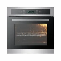 Black Glass Microwave with Grill 60cm 73L  Full Touch Built-in Microwave Oven 1