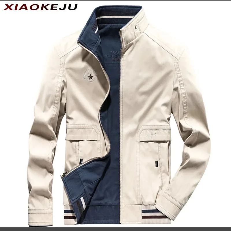 Casual Jacket Oversize Jacket Hunting Work Winter Man Bomber Sport Outdoor Trekking Camping Retro Baseball
