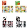 Black White Visual Stimulation Baby Visual Stimulation Card Black White Card Newborn High Contrast Baby 1