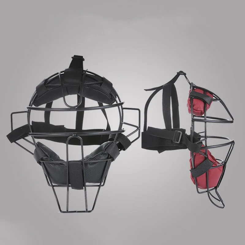 Softball Practicing Protective Face Mask Children Adults Adjustable Alloy Face Cover Indoor Outdoor Baseball Match Protector