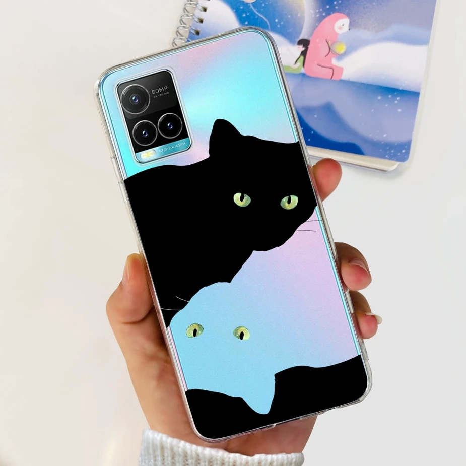 Cute Painted Soft Silicone Phone Case - Enhanced Protection Bumper Cover