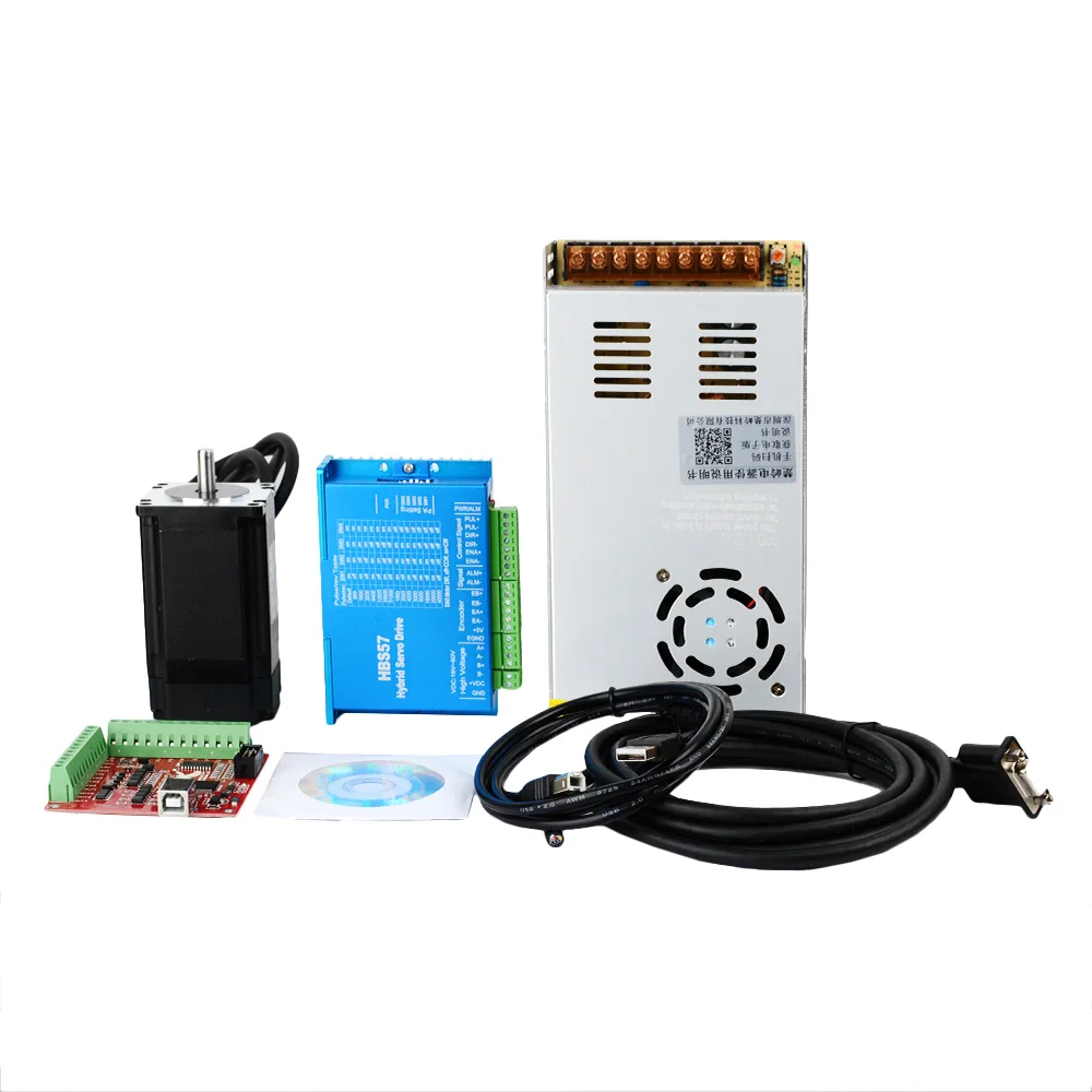Controlador De Motor Paso A Paso, 150W 23 Servomotor Paso A Paso De Circuito Cerrado Motor Paso A Paso Optimizado Para La Excelencia Vobormx Herramienta