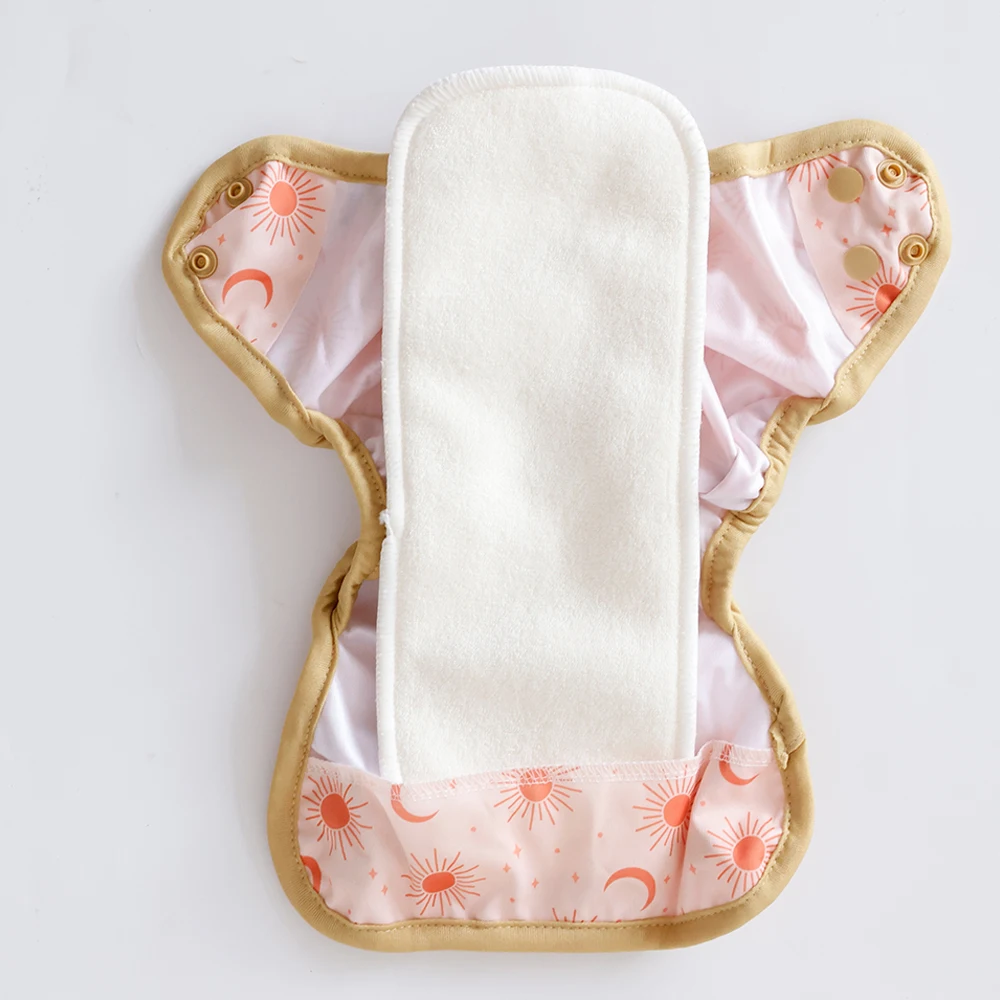 Cloth Diaper Insert 5PCS Newborn 2 Layers Bamboo Terry