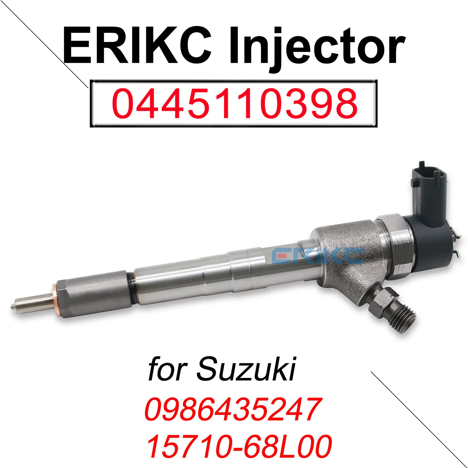 

0445110398 Common Rail Injection Nozzle 0 445 110 398 Fuel Diesel Injector 0445 110 398 for Bosch Suzuki Swift 15710-68L00