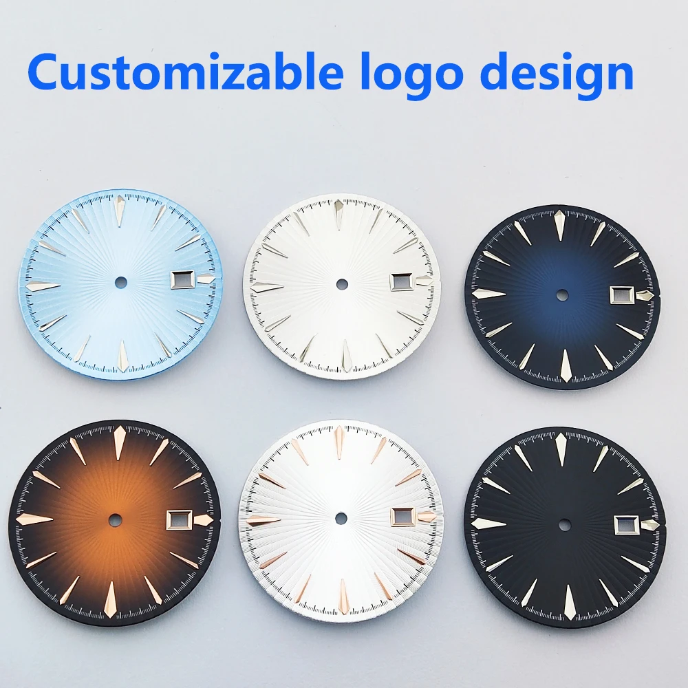 Elegant 35mm Customized Cocktail Dial Watch Face with Personalized Logo