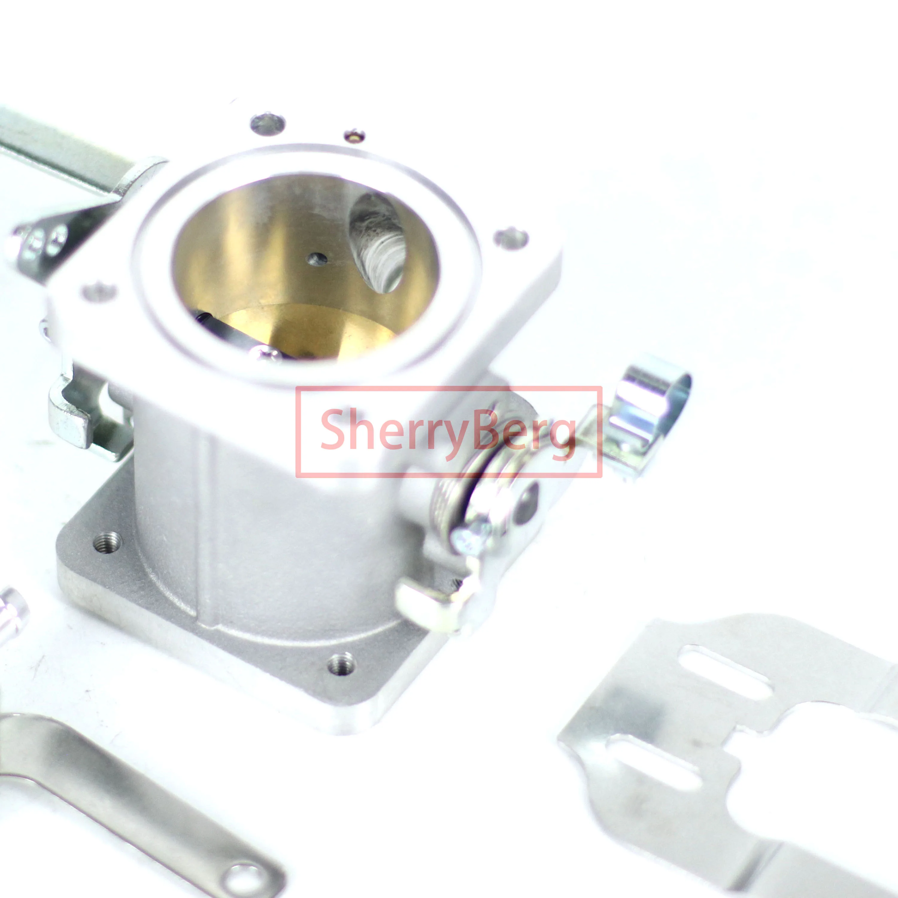 셰리버그 SF 싱글 42DCOE 42mm 알루미늄 연료 분사 스로틀 인젝션 (웨버 제니베이 EMPI DCOE 스타일 인렛 TH TB 카브Y용)
