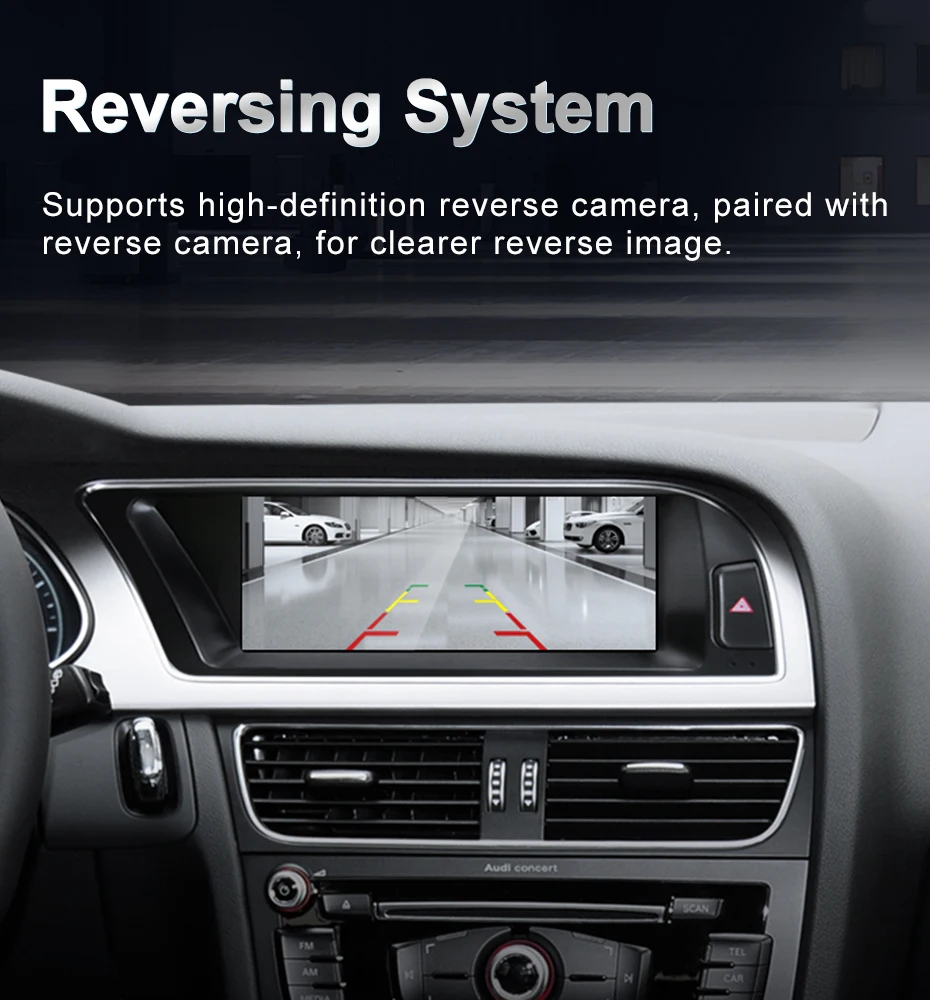 Qualcomm Snapdragon 680 6225 Silvery 2.4GHz Wireless CarPlay Auto For AUDI A4 B8