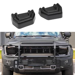 Car Trailer Cover Trim Stickers Fit for Chery JETOUR Traveler Trailer Hook Cover Black Warrior Modification Accessories