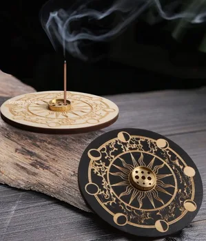 Wood Aroma Incense Holder Stand 1