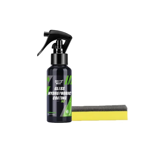 Water Repellent Spray HGKJ 2 Anti Rain Coating For Car Glass Hydrophobic Anti-rain Liquid Windshield Mirror Mask Auto Chemical 100ML