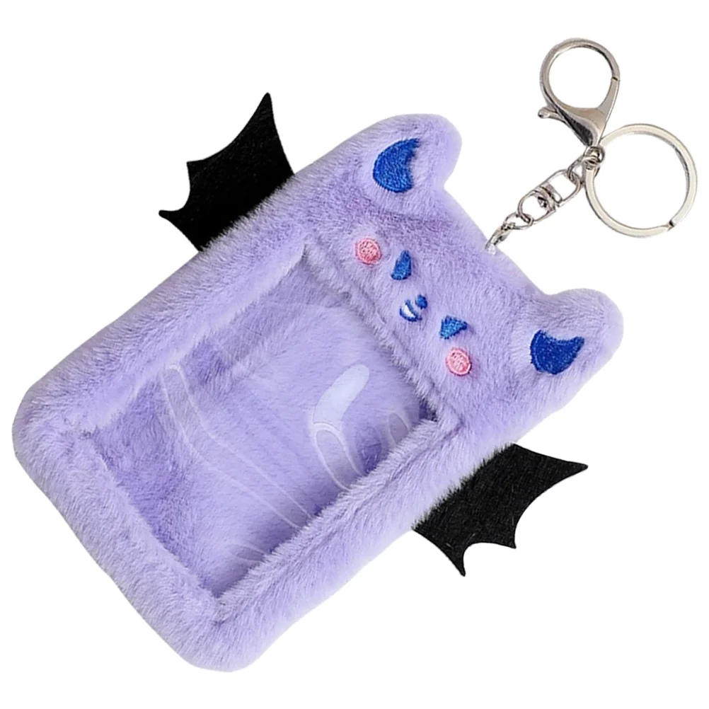 

Key Fob Plush Card Holder Id Sleeves Badge Wing Reusable Keychain Postcard Holders Nurse