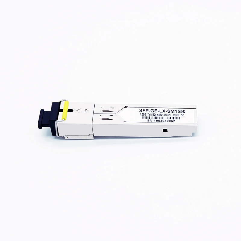 2Pcs SFP Optical Module Gigabit Single Mode Single Fiber SC Interface Single Core 20KM 40KM 80KM Optical Fiber Transceiver