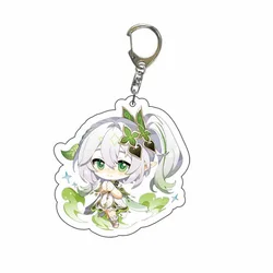 Anime Cartoon Figure Keychain Pendant - Game Impact Character Collection Badge (5)