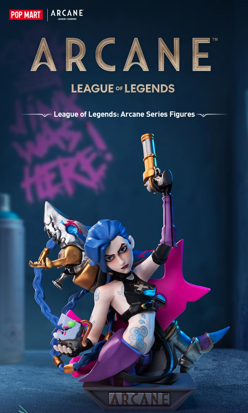POP MART League of Legends: Arcane Series Blind Box