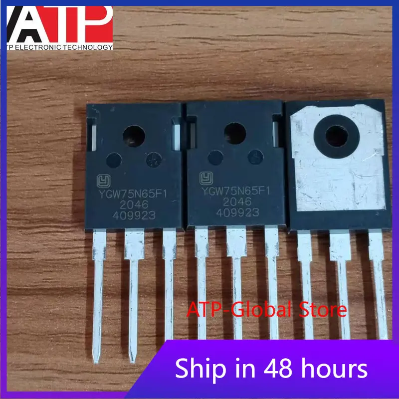 

10PCS/lot YGW75N65F1 75N65F1 75A650V TO-247 ATP-Global