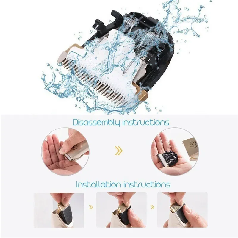 Professional Dog Clipper Dog Hair Clipper Grooming Pet Cat Rabbit Haircut Trimmer Shaver Set Pets Electric Scissor