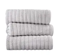Classic Turkish Towel, Extra Large, Premium Cotton Bath,Thick and Absorbent,Quick-Dry,Ribbed, Luxury Bathroom Towels, 27x55 Inch 1
