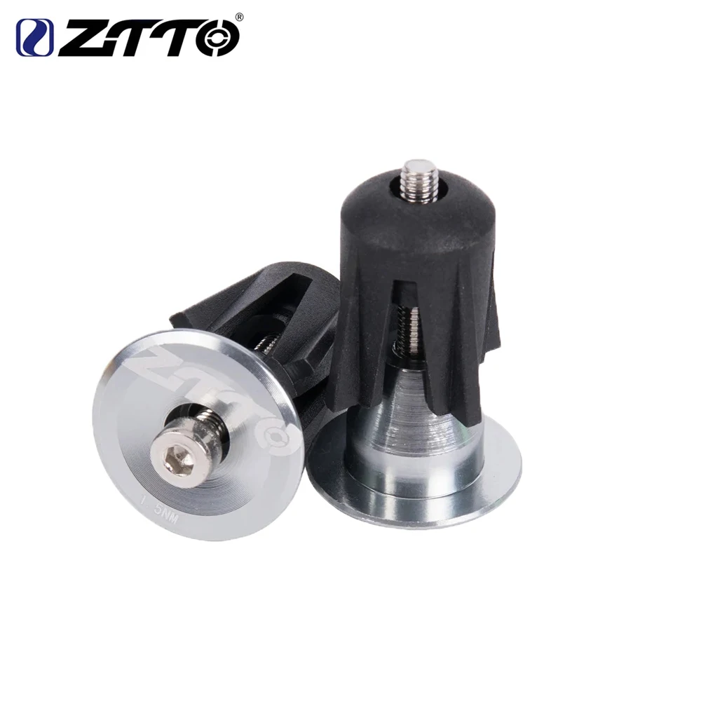 ZTTO Aluminum Alloy MTB Mountain Road Bike Handlebar End Plugs 12*3mm Handlebar Caps Bicycle Handle Grip Bar End Stoppers