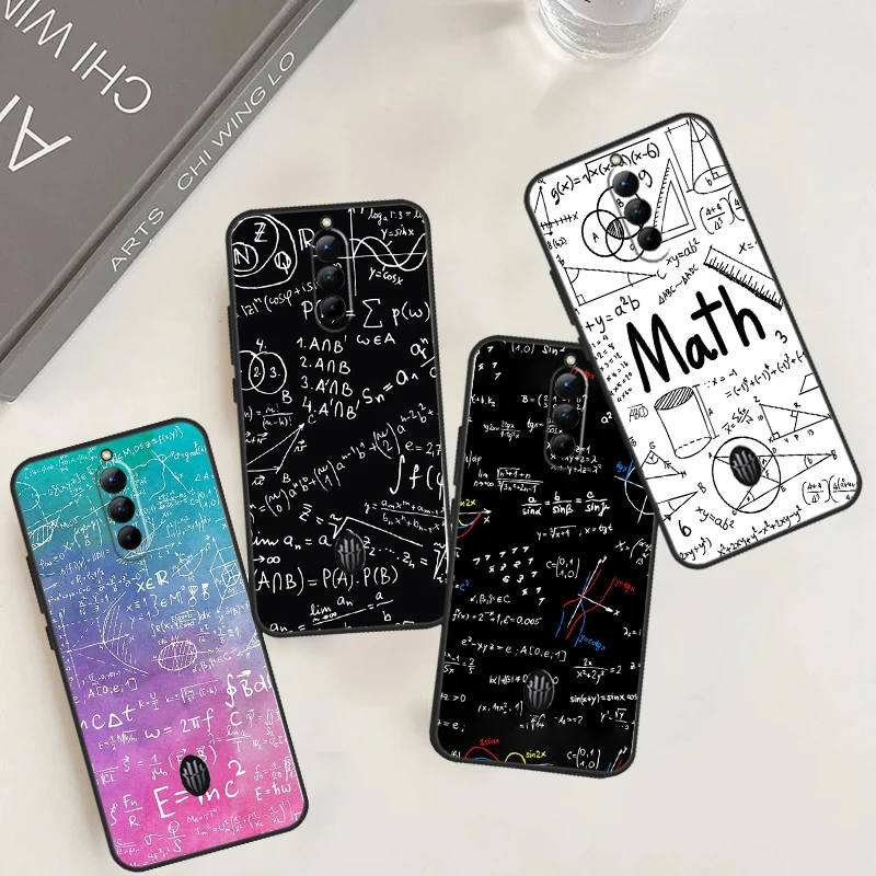 Physiic Eces Math Case Per Nubia Red Magic 9 Pro Plus 5G 5S 6R 6 7 6S 7S Pro Cover Per Redmagic 8 8S Pro Plus