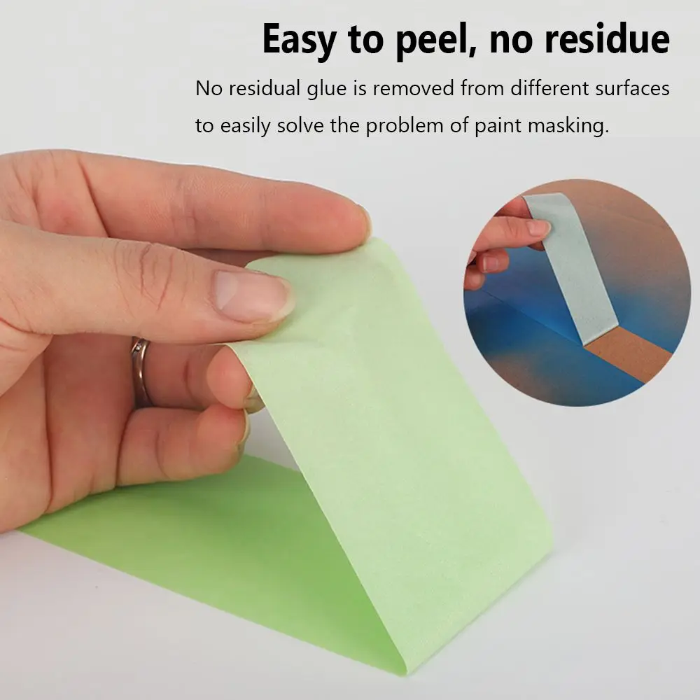 15M High Quality Wall Art No Trace DIY Decoration Masking Tape Washi Tape Latex Paint Separation Weak Viscous