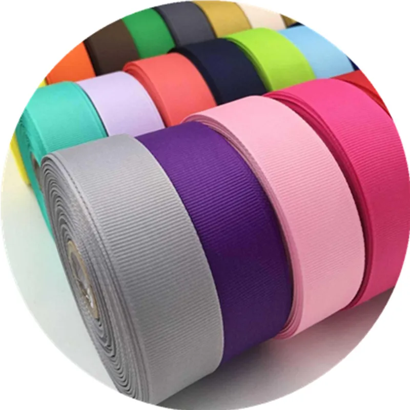 Ribbon Decoration Ribbon Supplies Grosgrain Ribbon Christmas Ribbon Sewing Ribbon 5yards 10mm 15mm 25mm 38mm 50mm Grosgrain Ribbon For Christmas Wedding Decoration DIY Sewing Handmand Crafts
