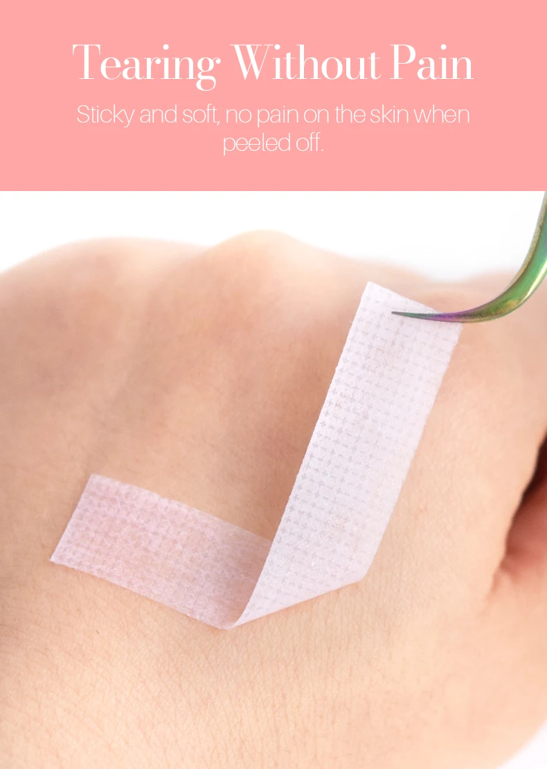 Silikonband-Make-up-Werkzeuge, rosa, blaue Farbe, leicht zu zerreißen, hochwertig, wiederverwendbar – Detail 7