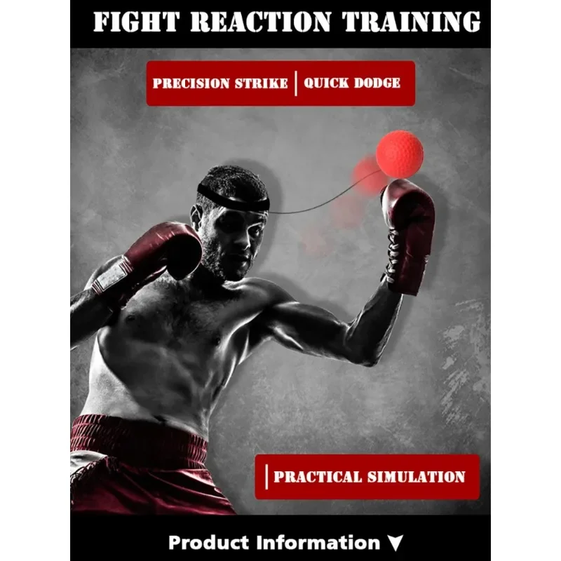 MMA Boxing Speed Ball Head-Mounted Pu Punch Sanda Training Hand Eye Reaction Home Sandbag Fitness Equipment Gym Muay Thai 1Pcs head mounted speed ball boxing speed ball