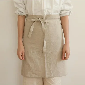 Japanese Linen Waist Apron 1