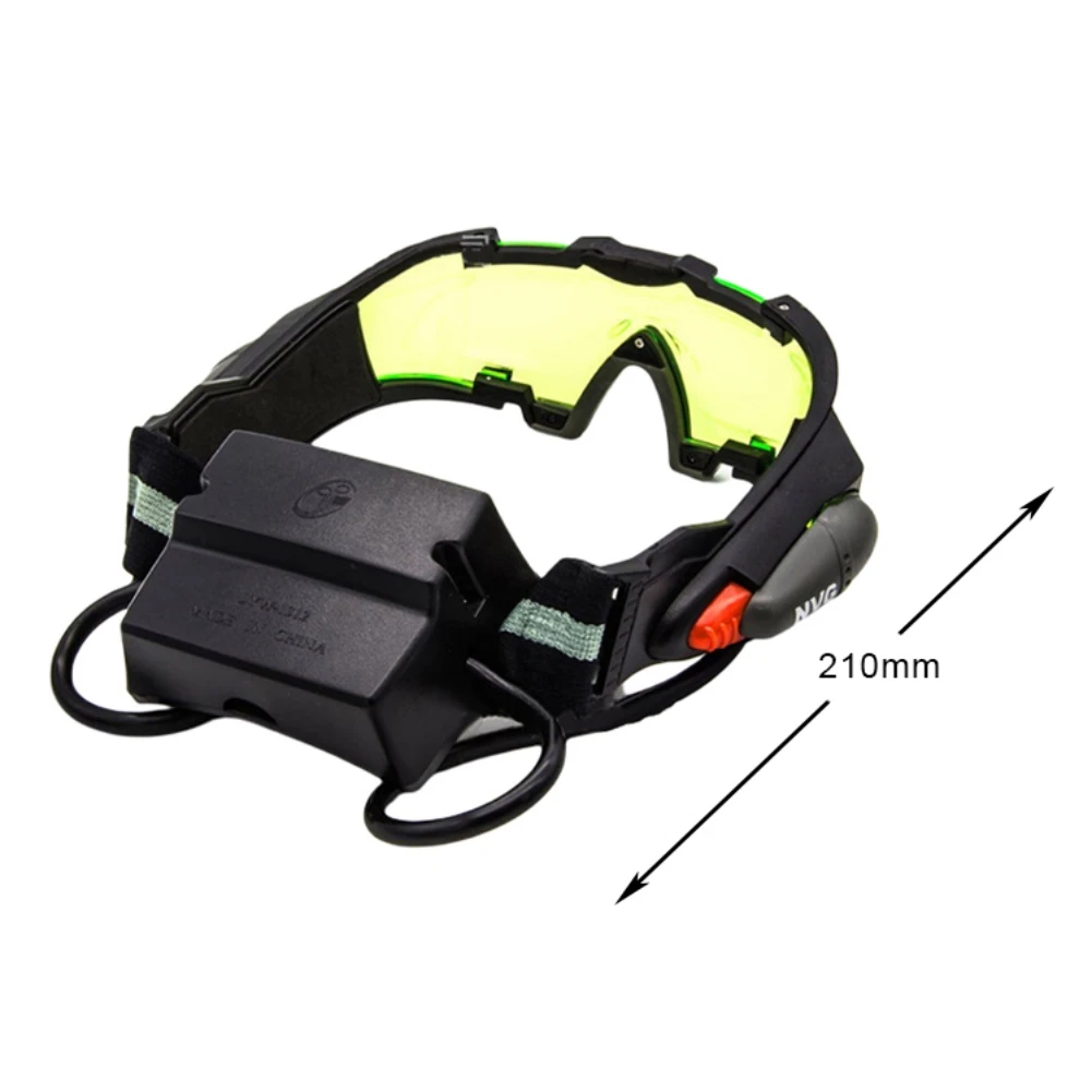 Skiing Racing Cycling Hunting Safety Night Vision Goggle PC Plastic Kids Night Vision Goggles LED Night Mission Goggles 2