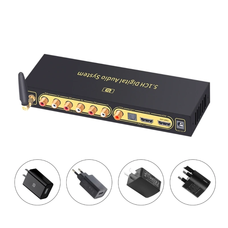 

HD820 5.1CH Suppot-DTSHD AC3-HDMI-compatible (ARC-) оптический коаксиальный