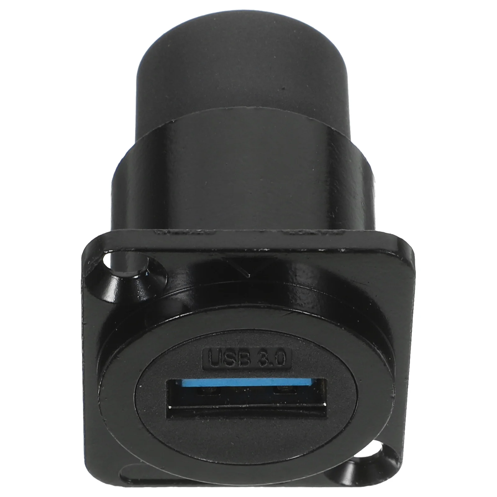 

USB Panel Socket Front Adapter Waterproof Cable Pass Through Coupler Bulkhead Connector for Data Transfer