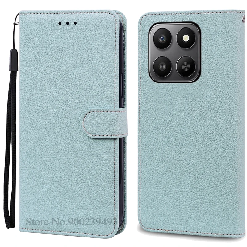 Leather Flip Wallet Case