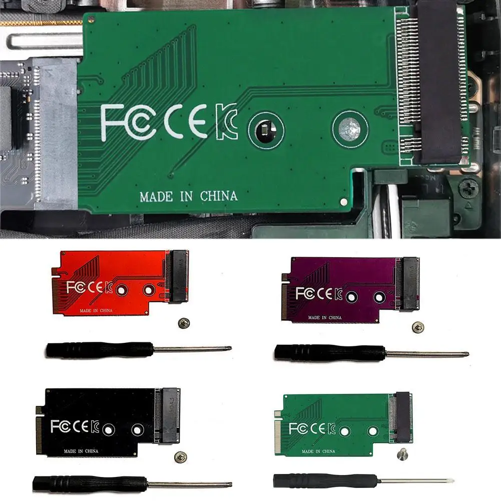 Per Legion Go 2242 A 2280 Adattatore Scheda Di Trasferimento Modificata Per Adattatore Per Scheda Di Memoria Legion Go Ssd Per Nvme M.2 Da 2242 A 2280
